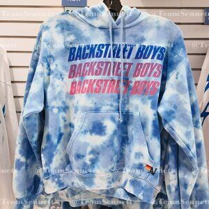 Aviator Nation x Backstreet Boys / Blue Tie Dye Hoodie / Sphere Las Vegas